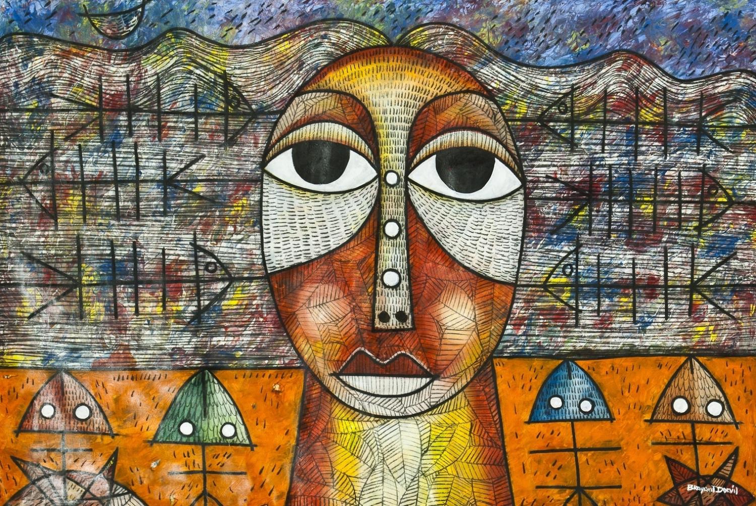 Fisher woman by Brayan Dorvil