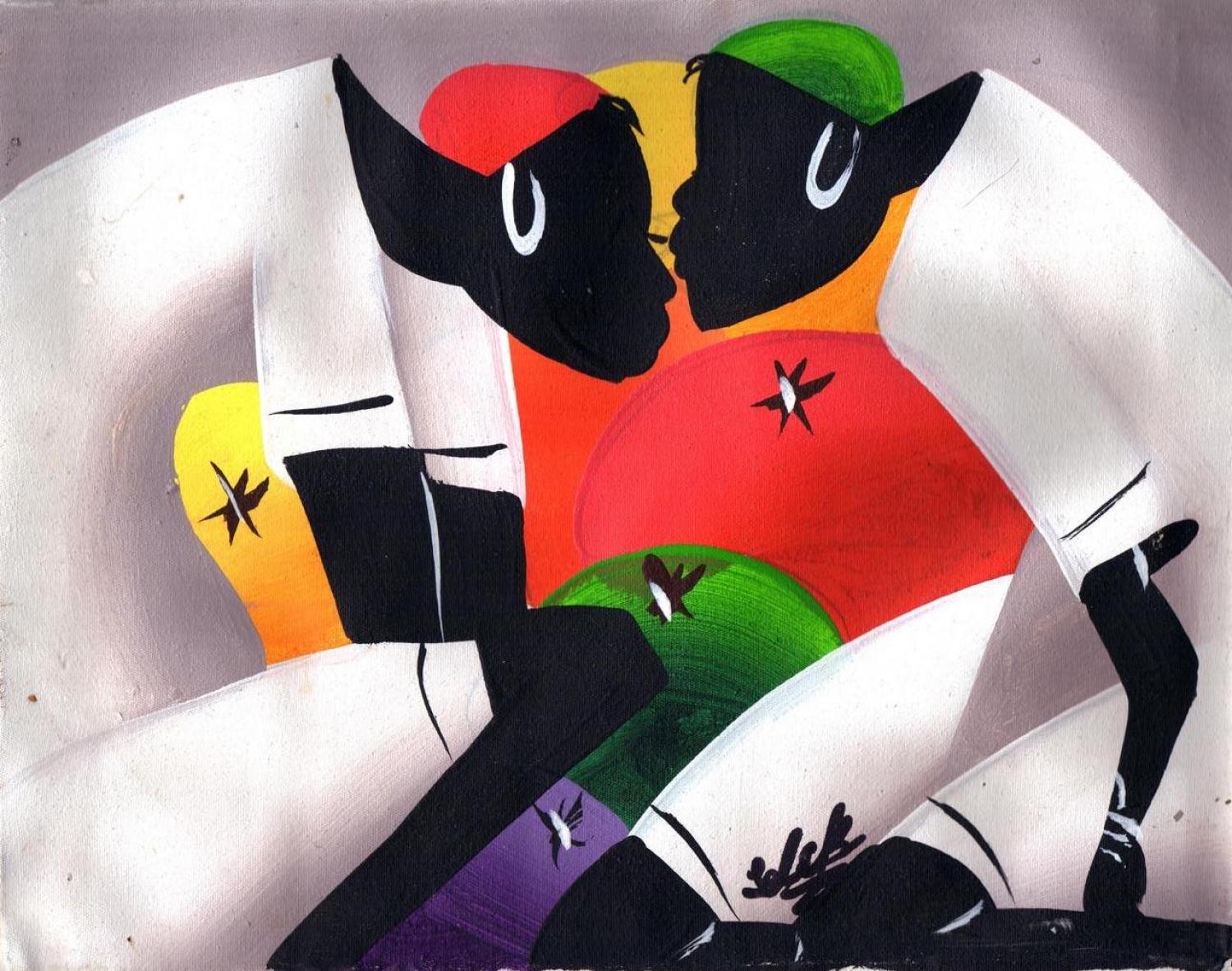 Market romance by Nannce